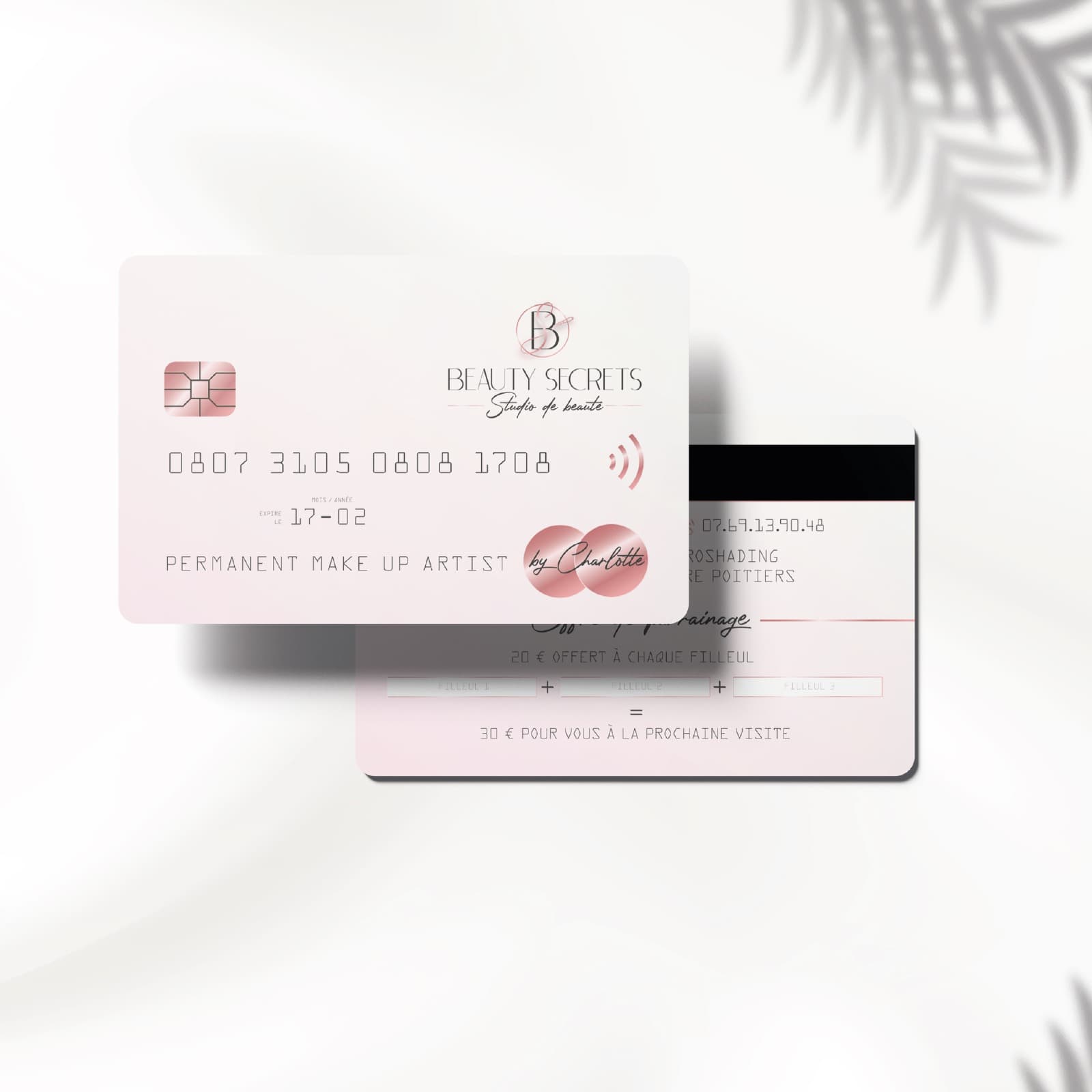 Carte de fidélité Beauty Secrets